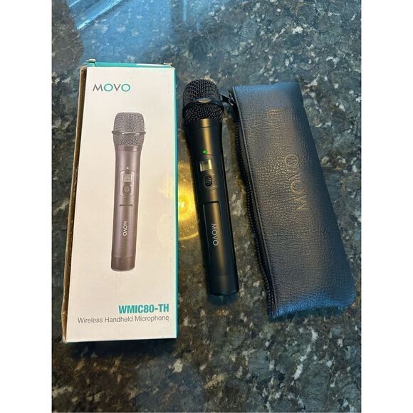 Movo WMX-20 TH Handheld Wireless Microphone with Built-in Transmitter- Cardioid - Picture 7 of 8